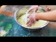 آلة حجر مسحوق جاف حجر المضغوط مزدوج الدوال