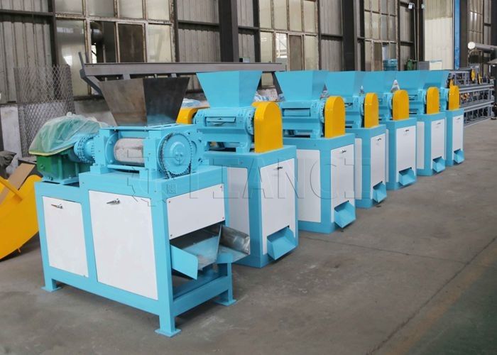 Chemical Powder Pellet Machine Granulators NPK Compound Fertilizer Granule Making Machine Double Roller Press Granulator