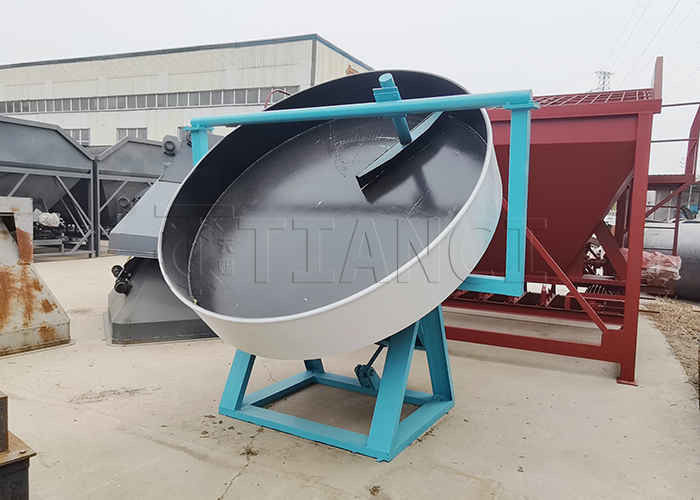 الأسمدة العضوية البنتونيت قطة قمامة الحبيبات صنع آلة 2-10mm Granulator وعاء