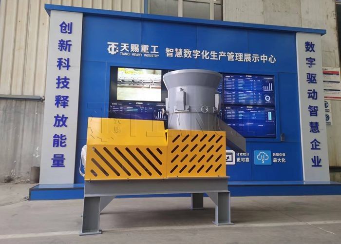 خط إنتاج حبيبات ذات شكل مفلطح خط تحبيب مكبس مسطح للإنتاج على نطاق واسع