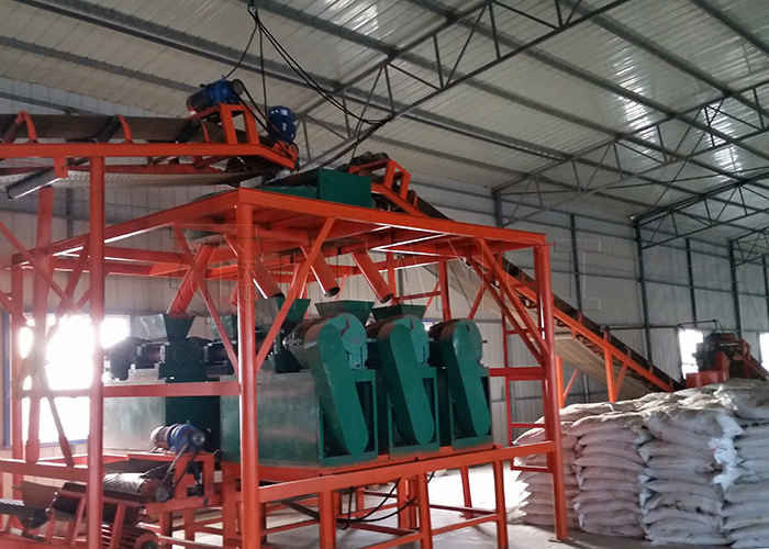 خط إنتاج الأسمدة المركبة لآلات صنع الأسمدة NPK