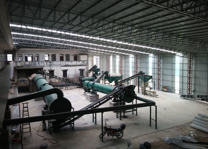 خط إنتاج أجهزة تقطيع الأسمدة العضوية