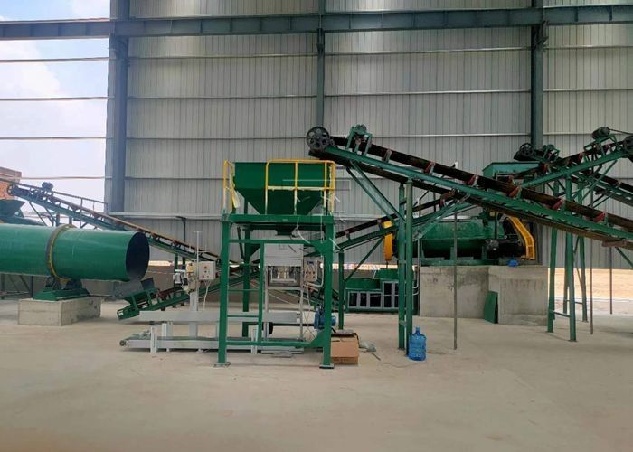 خط إنتاج حبيبات السماد الحيواني والطيور خط إنتاج حبيبات الأسمدة العضوية