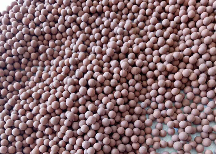 1 طن / ساعة سعة حبات خط إنتاج الأسمدة طبل حبيبات للسماد العضوي