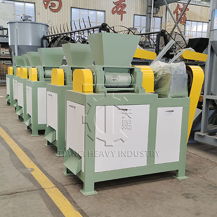 آلة تحبيب كبريتات الأمونيوم ذات الأسطوانة المزدوجة للمسحوق الجاف، معدات تحبيب الأسمدة، آلة صنع حبيبات الأسمدة