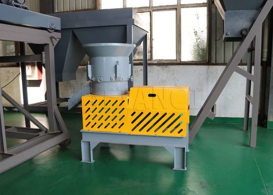 خط إنتاج حبيبات ذات شكل مفلطح خط تحبيب مكبس مسطح للإنتاج على نطاق واسع