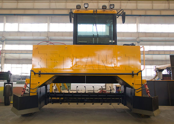 طراز آلة الزحف في تخمير السماد العضوي للسماد النباتي للتحلل الهوائي للدفن