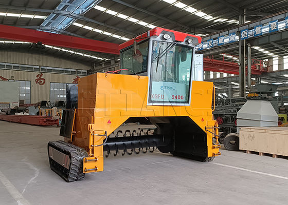 معدات تخمير السماد العضوي مقلب السماد