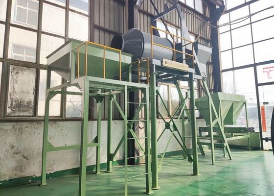خط إنتاج خلاط الحبيبات NPK خط إنتاج الأسمدة BB