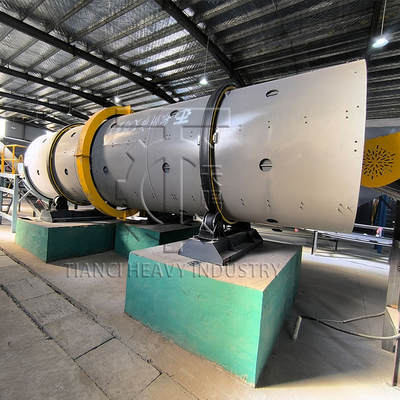 خط إنتاج طبل الدوار مع طوابير الحبيبات لمصنع MAP Granular Crystal Monoammonium Compound Fertilizer